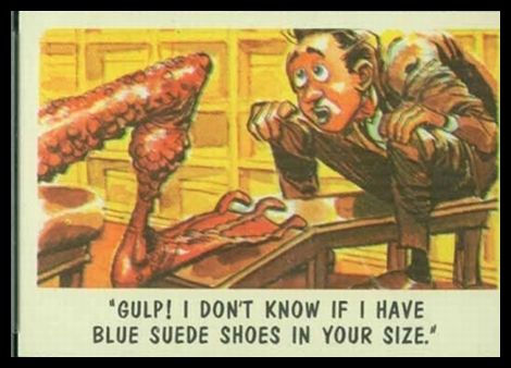 21 Blue Suede Shoes